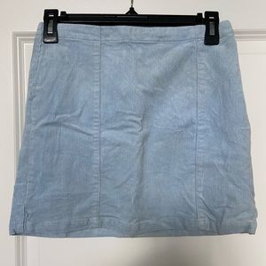 Forever 21 blue skirt